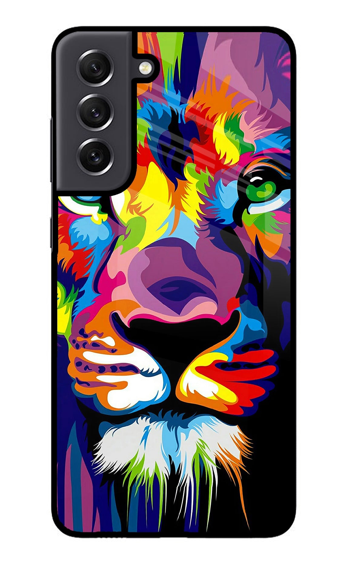 Lion Samsung S21 FE 5G Back Cover