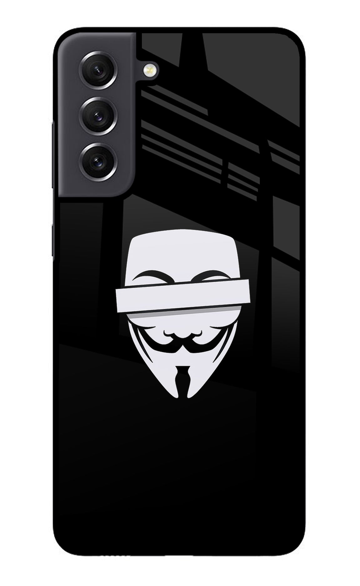 Anonymous Face Samsung S21 FE 5G Back Cover