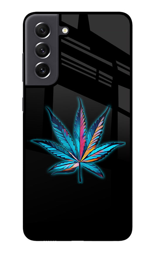 Weed Samsung S21 FE 5G Glass Case