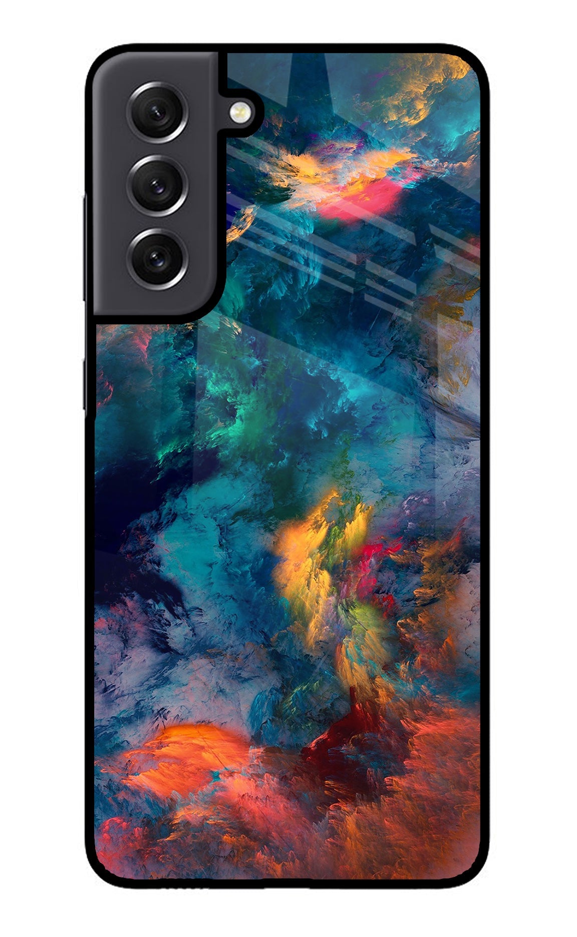 Artwork Paint Samsung S21 FE 5G Glass Case