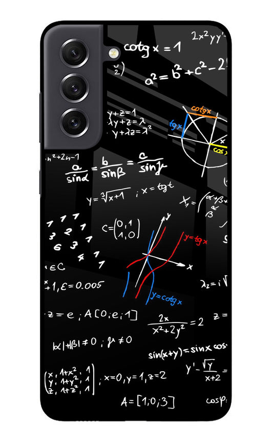 Mathematics Formula Samsung S21 FE 5G Glass Case