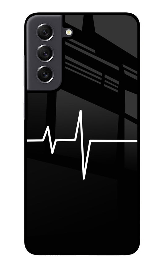 Heart Beats Samsung S21 FE 5G Glass Case