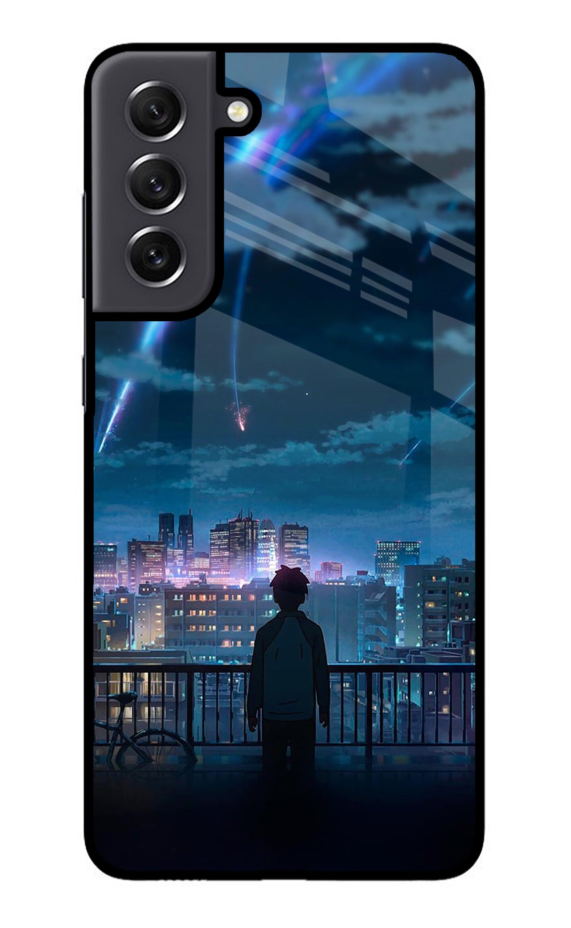 Anime Samsung S21 FE 5G Glass Case