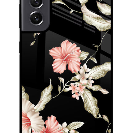 Flowers Samsung S21 FE 5G Glass Case