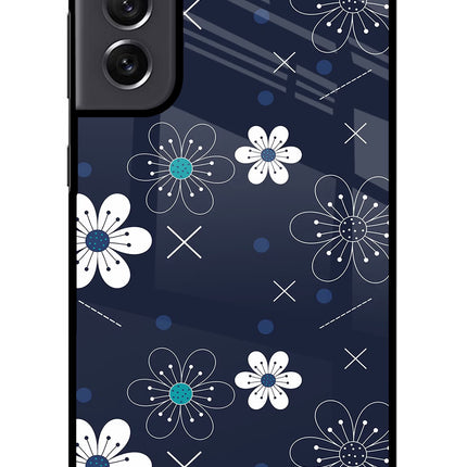 Flowers Samsung S21 FE 5G Glass Case