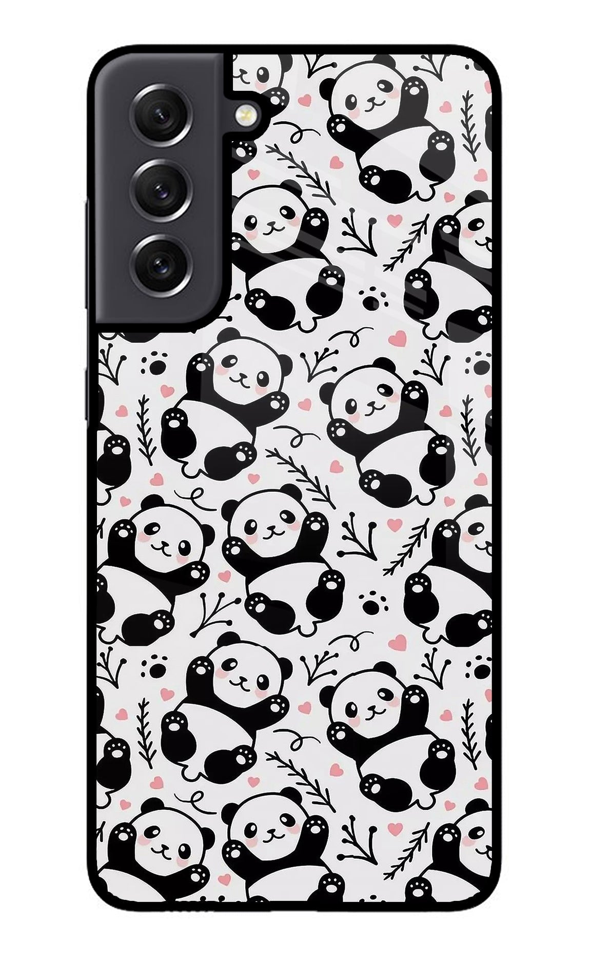 Cute Panda Samsung S21 FE 5G Back Cover