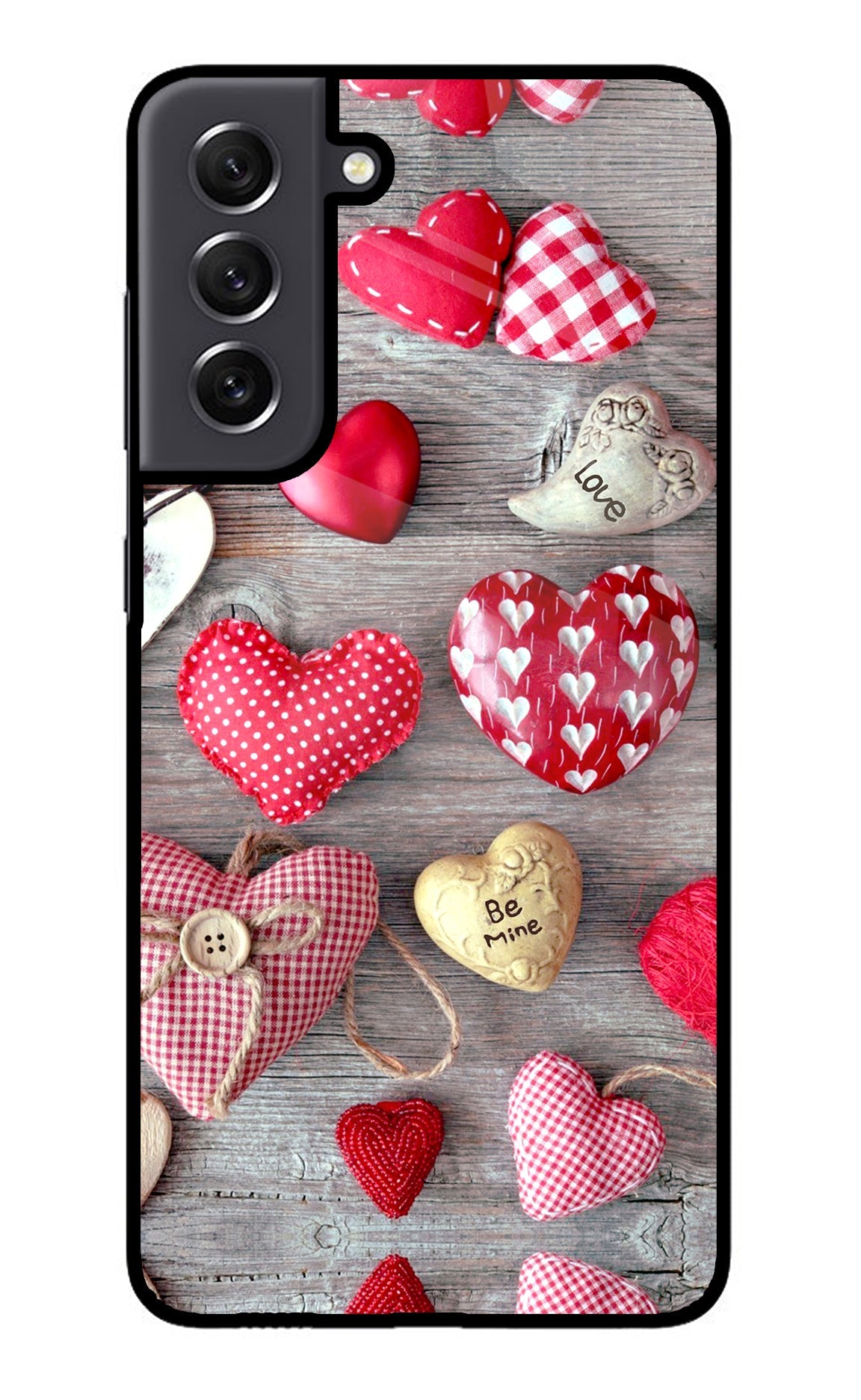 Love Wallpaper Samsung S21 FE 5G Back Cover