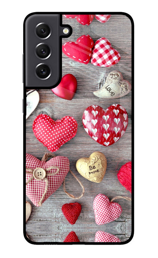 Love Wallpaper Samsung S21 FE 5G Glass Case