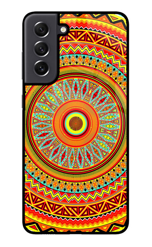 Mandala Pattern Samsung S21 FE 5G Glass Case