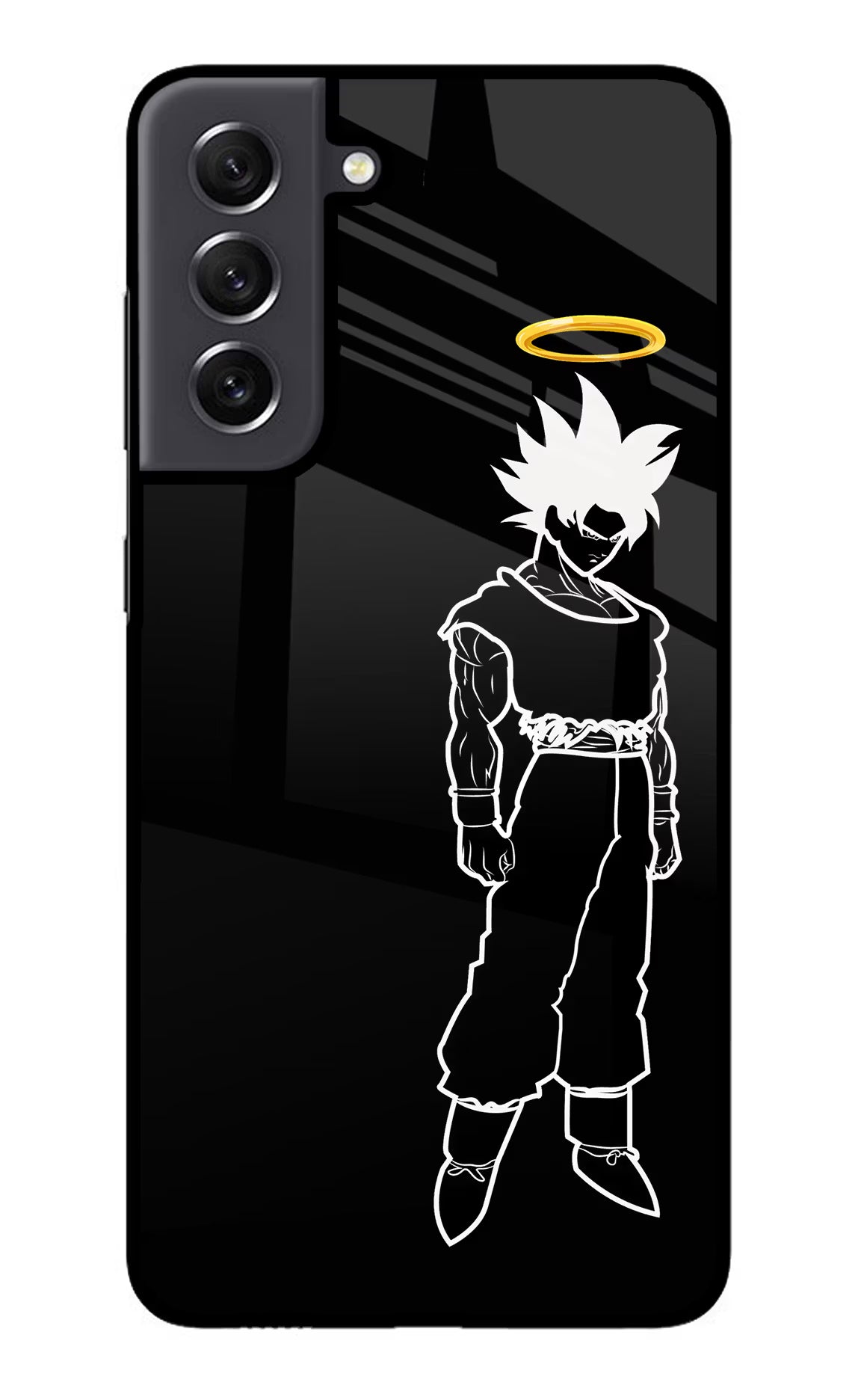 DBS Character Samsung S21 FE 5G Glass Case Back Cover by Casekaro