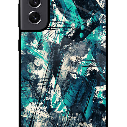 Artwork Samsung S21 FE 5G Glass Case Back Cover by Casekaro