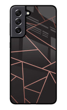 Geometric Pattern Samsung S21 FE 5G Glass Case