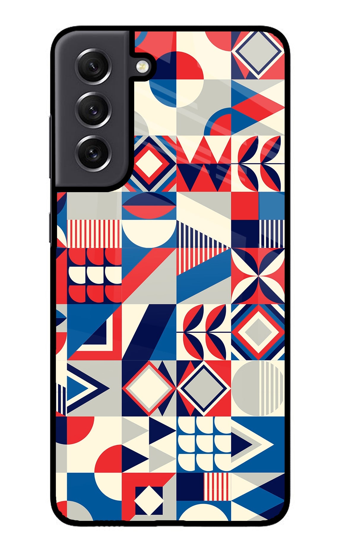 Colorful Pattern Samsung S21 FE 5G Back Cover