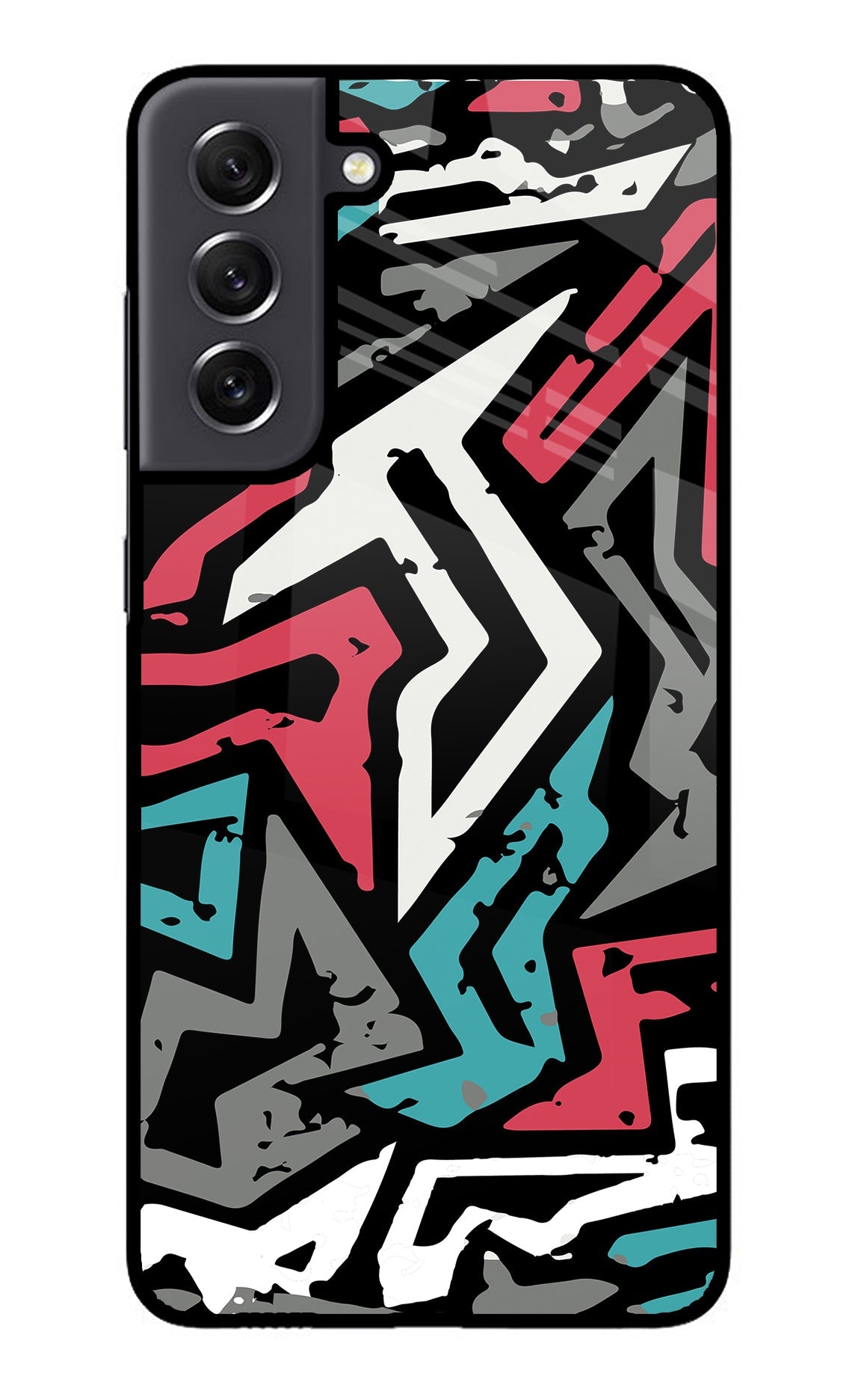 Geometric Graffiti Samsung S21 FE 5G Back Cover