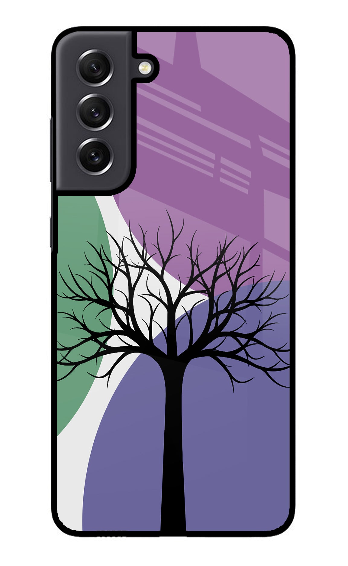 Tree Art Samsung S21 FE 5G Glass Case