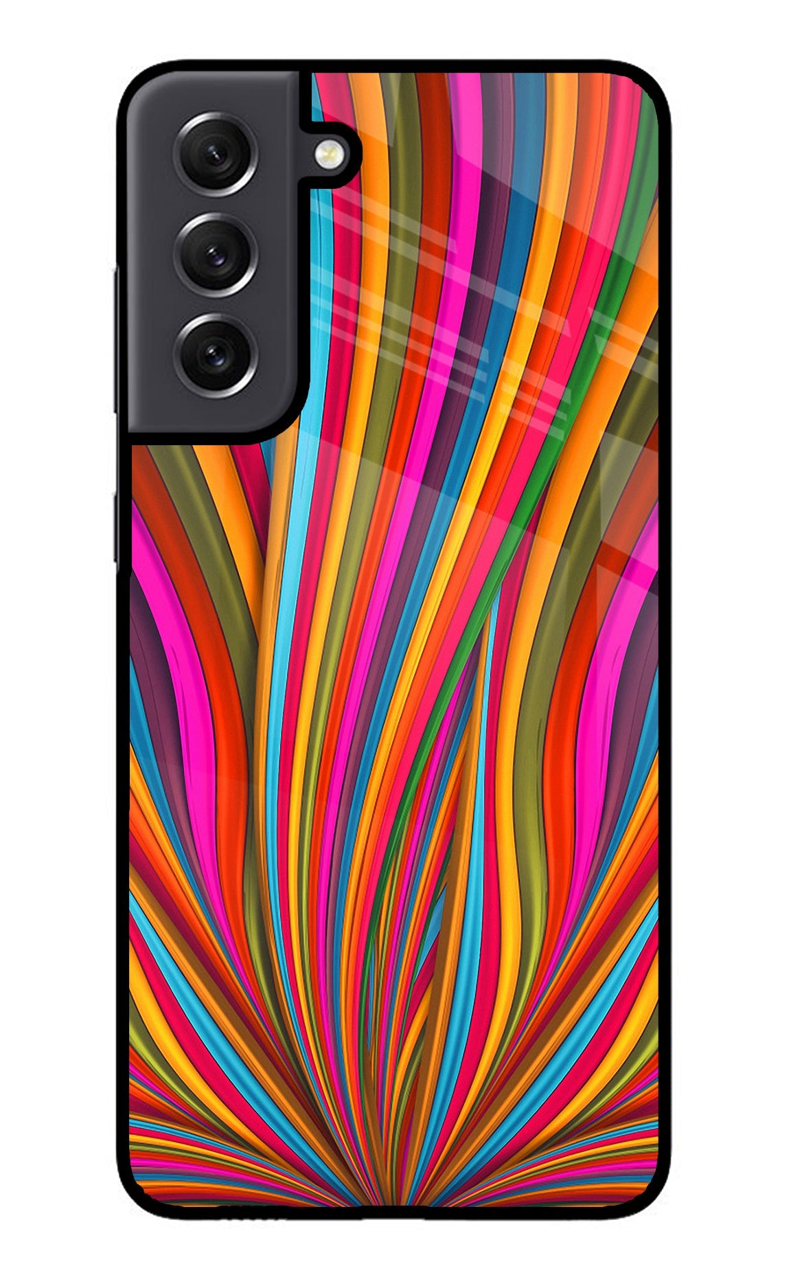 Trippy Wavy Samsung S21 FE 5G Back Cover