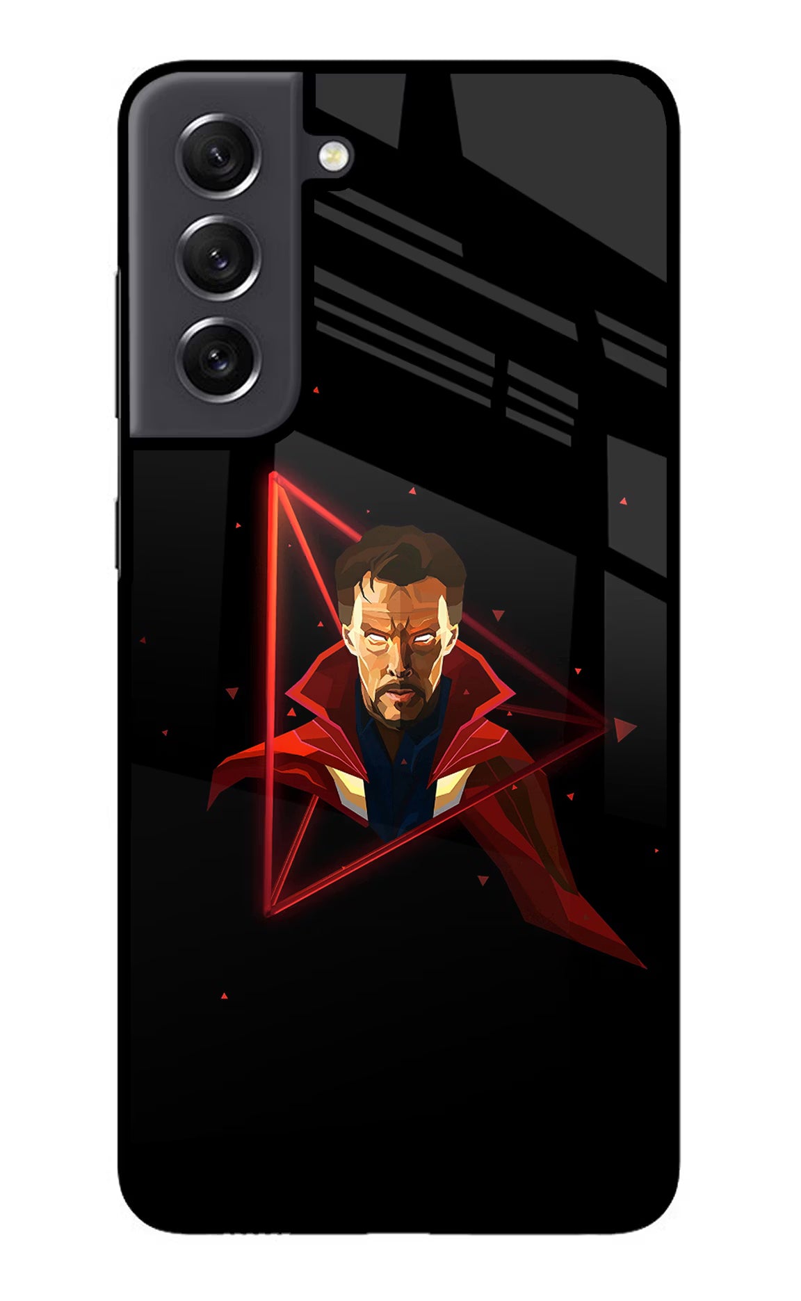 Doctor Ordinary Samsung S21 FE 5G Glass Case Back Cover by Casekaro