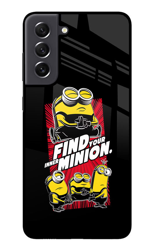 Find your inner Minion Samsung S21 FE 5G Glass Case