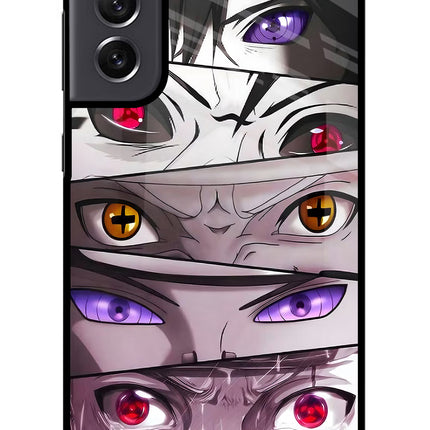 Naruto Anime Samsung S21 FE 5G Glass Case Back Cover by Casekaro
