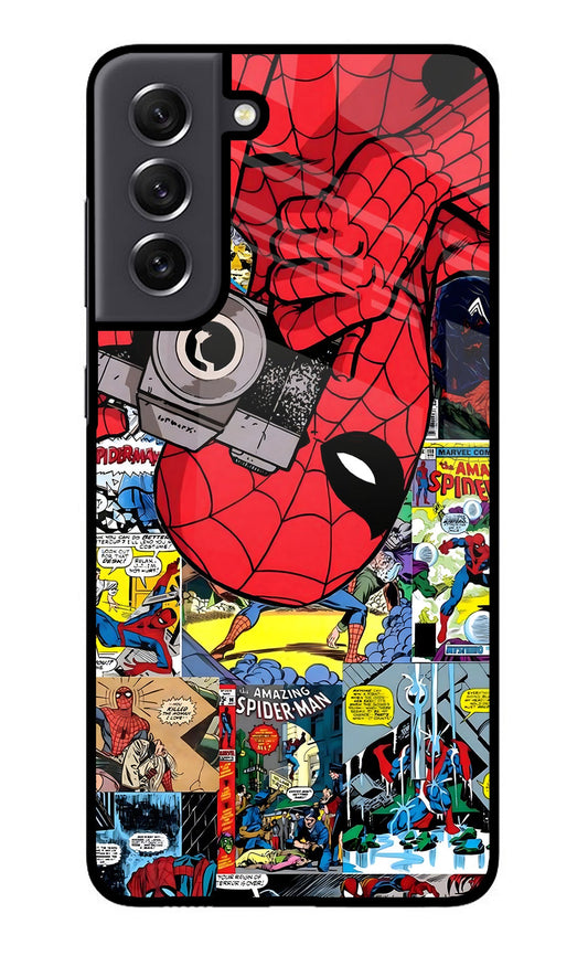 Spider Man Samsung S21 FE 5G Glass Case