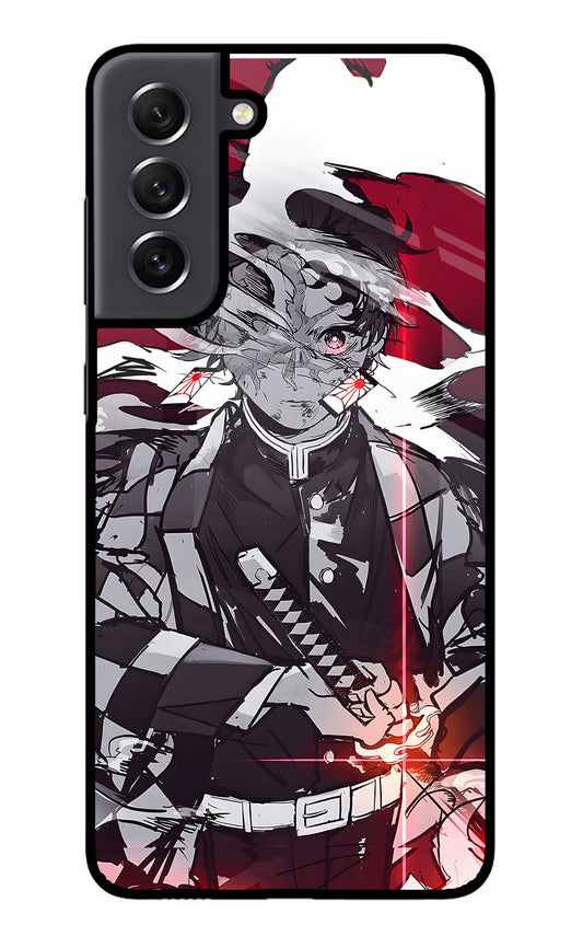 Demon Slayer Samsung S21 FE 5G Glass Case
