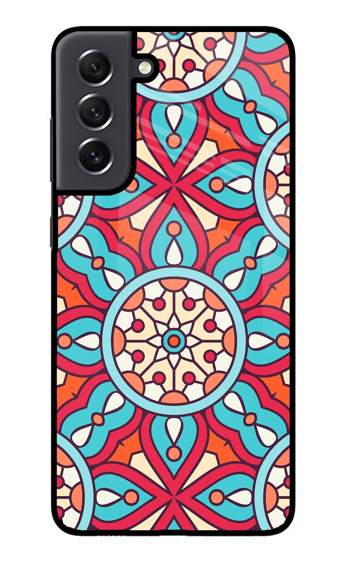 Mandala Geometric Samsung S21 FE 5G Back Cover