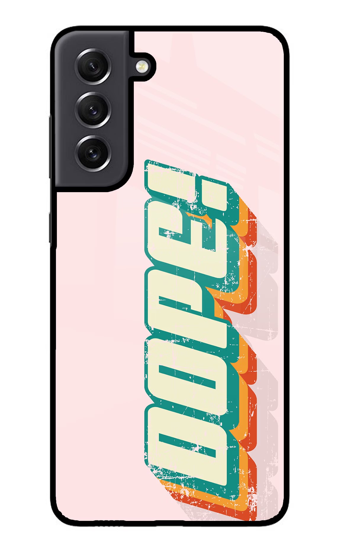 Dope Samsung S21 FE 5G Glass Case Back Cover by Casekaro