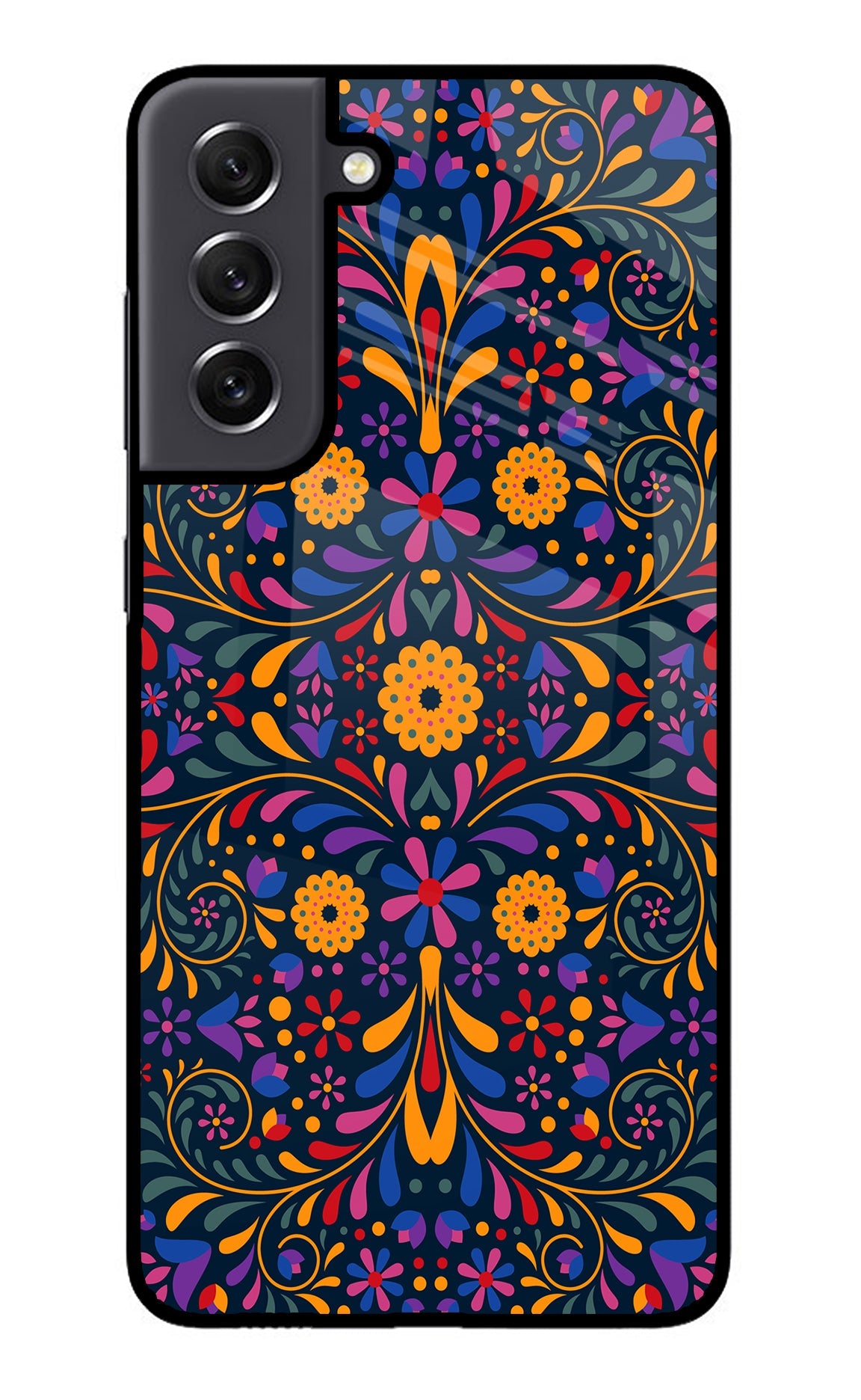 Mexican Art Samsung S21 FE 5G Glass Case