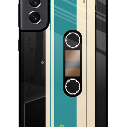 Cassette Samsung S21 FE 5G Glass Case Back Cover by Casekaro