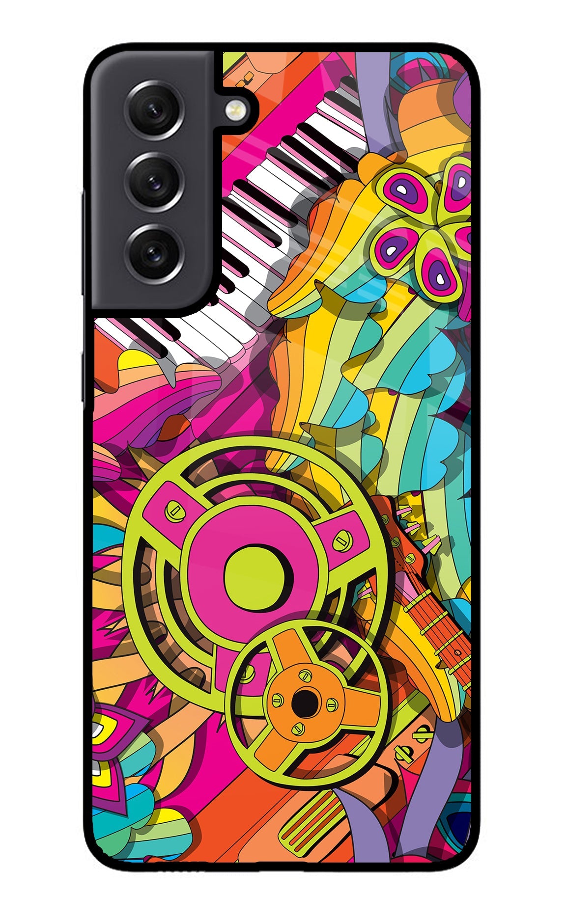 Music Doodle Samsung S21 FE 5G Back Cover