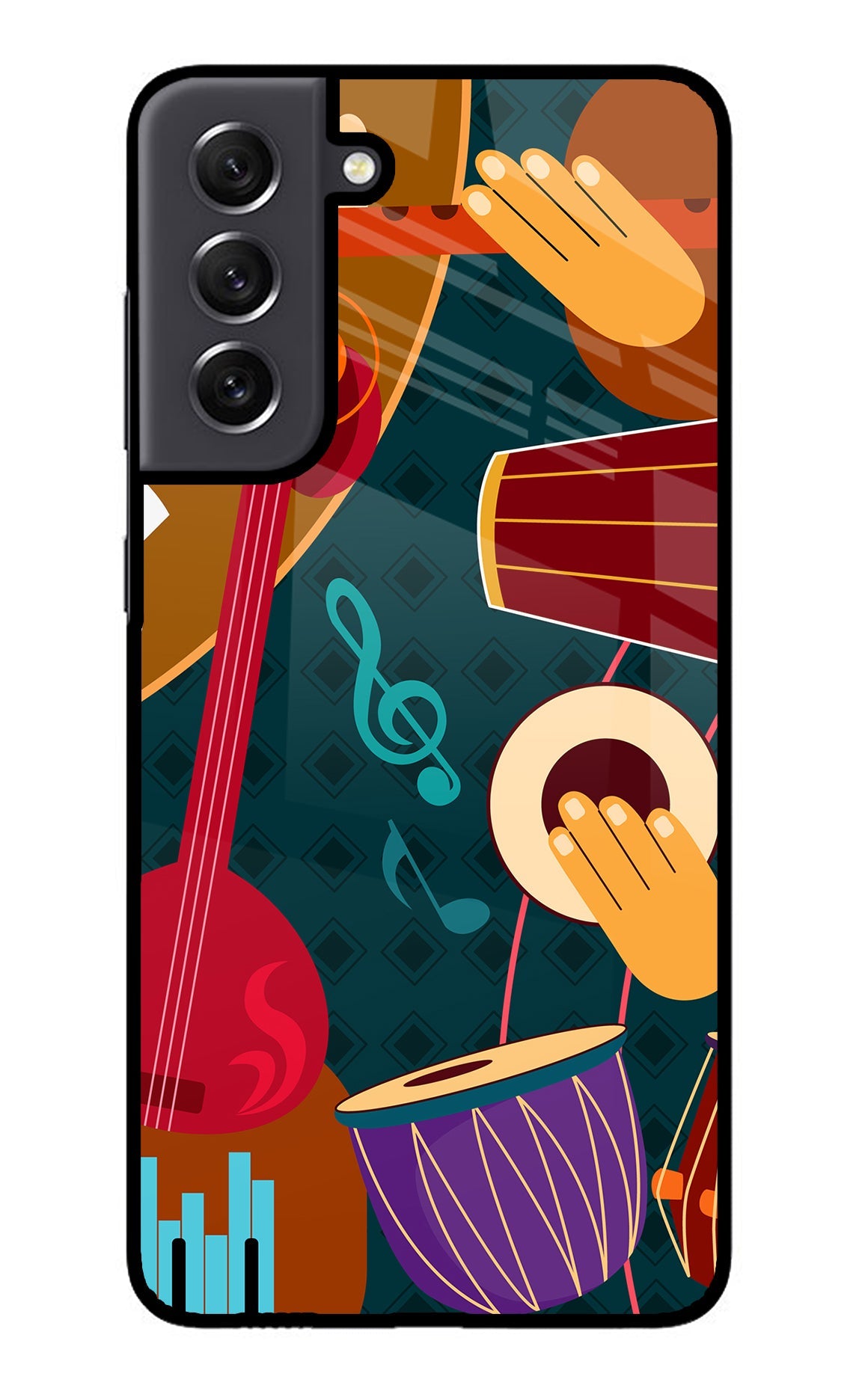 Music Instrument Samsung S21 FE 5G Back Cover