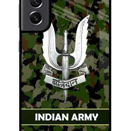Balidan Indian Logo Samsung S21 FE 5G Glass Case