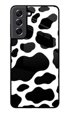 Cow Spots Samsung S21 FE 5G Glass Case