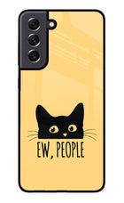 Ew People Catitude Samsung S21 FE 5G Glass Case