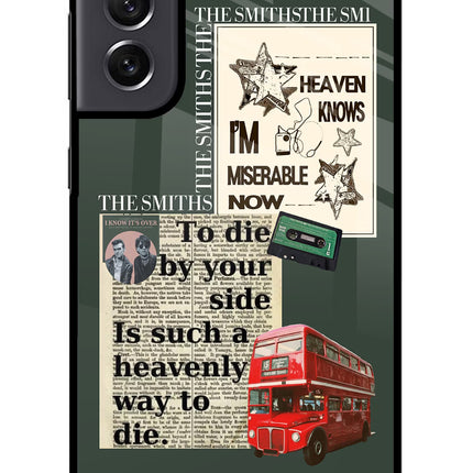 The Smiths Samsung S21 FE 5G Glass Case