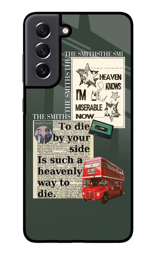 The Smiths Samsung S21 FE 5G Glass Case