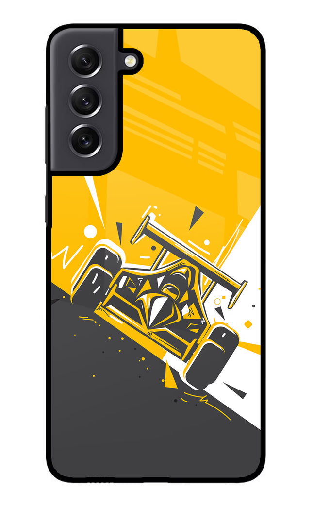 Track King Samsung S21 FE 5G Glass Case