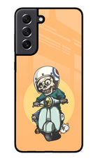 Undead Biker Samsung S21 FE 5G Glass Case