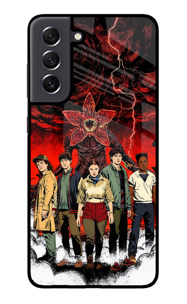 Ordinary Things Characters Samsung S21 FE 5G Glass Case