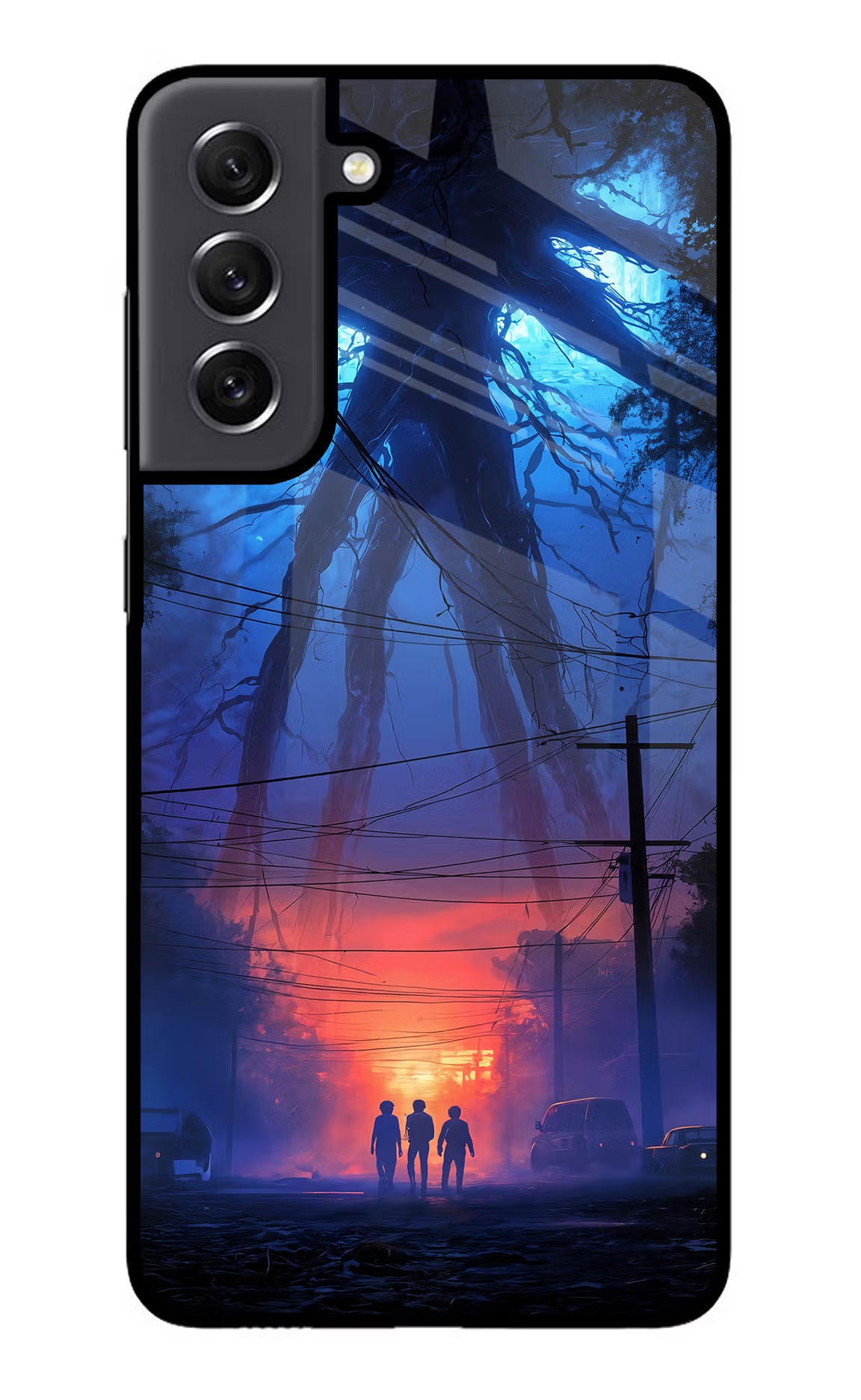 Ordinary Things Shadow Samsung S21 FE 5G Glass Case Back Cover by Casekaro