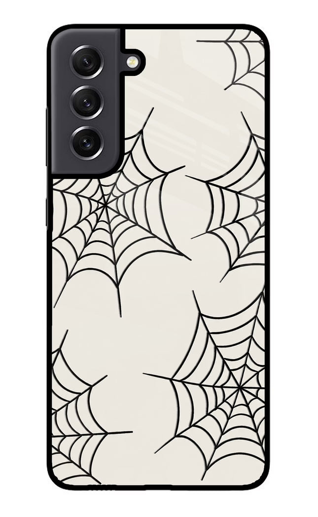 Spider Web Samsung S21 FE 5G Glass Case