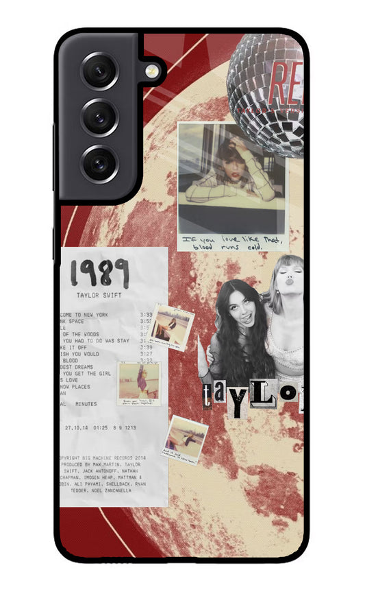 Taylor Swift Samsung S21 FE 5G Glass Case