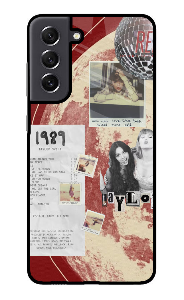 Taylor Swift Samsung S21 FE 5G Glass Case
