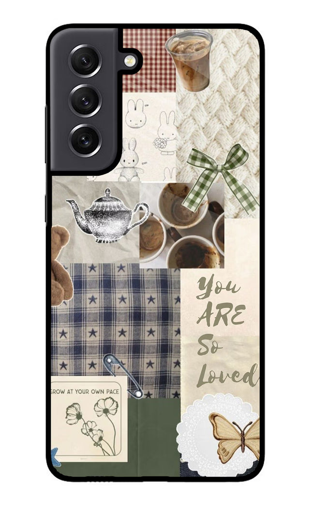 Cookie Samsung S21 FE 5G Glass Case