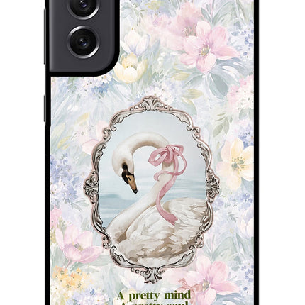 Pretty Mind Pretty Soul Samsung S21 FE 5G Glass Case