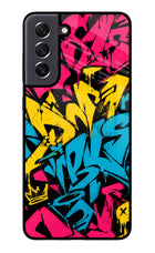 Graffiti Vibe Samsung S21 FE 5G Glass Case