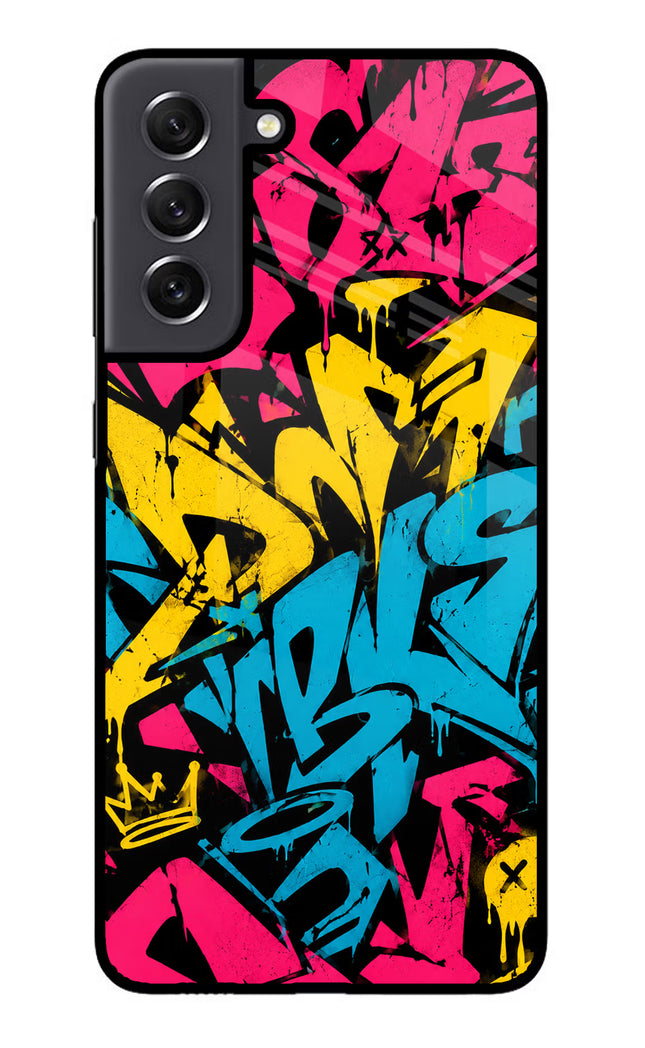 Graffiti Vibe Samsung S21 FE 5G Glass Case
