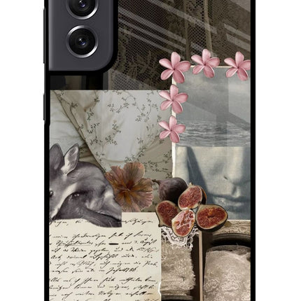 Midnight Sky Samsung S21 FE 5G Glass Case Back Cover by Casekaro