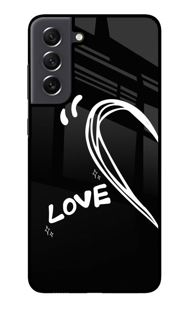 Love Line Samsung S21 FE 5G Glass Case