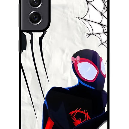 Miles Verse Samsung S21 FE 5G Glass Case Back Cover by Casekaro